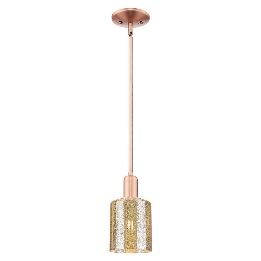Innovations Lighting Endless Possibilities Arcadia - Cobbleskill - 1 Light 5" Stem Hung Mini Pendant