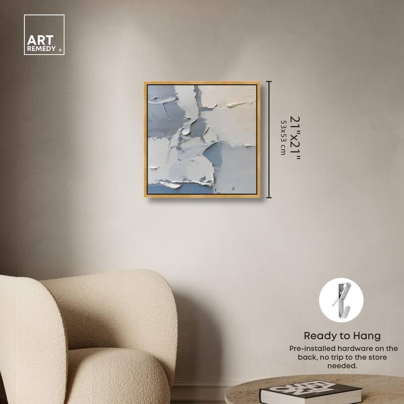 Pebble Path I Canvas by Art Remedy