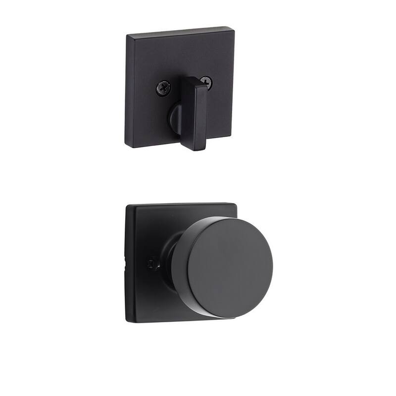 Kwikset Pismo Single Cylinder Interior Pack with Square Rose
