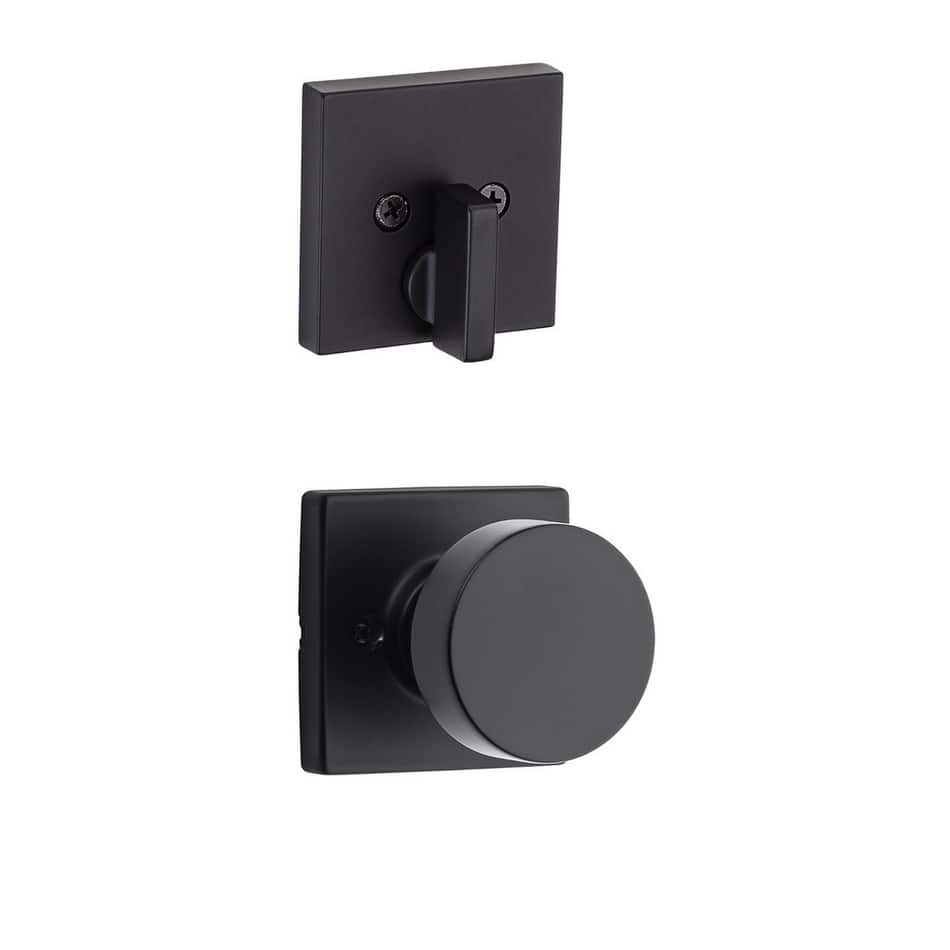 Kwikset Pismo Single Cylinder Interior Pack with Square Rose