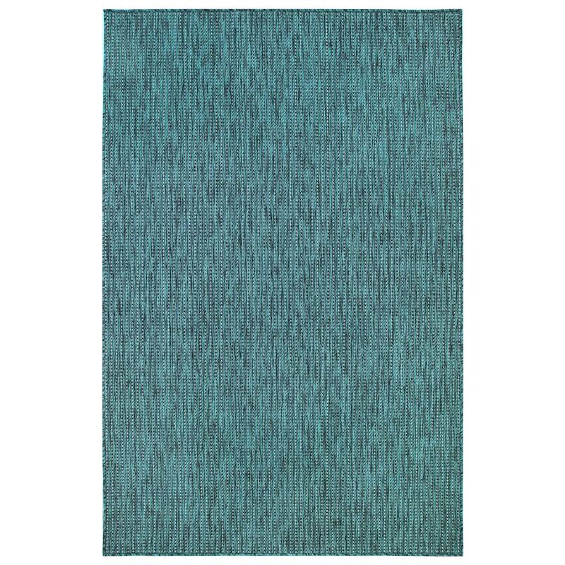 Liora Manne Carmel Textured Striped Indoor/ Outdoor Area Rug