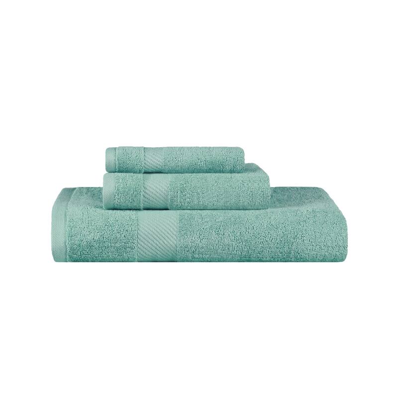 Luxury Egyptian Cotton Solid 3 Piece Bath Towel Set by Superior