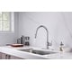 preview thumbnail 14 of 30, Ultra Faucets Euro Collection Single-Handle Kitchen Faucet With Pull-Down Spray