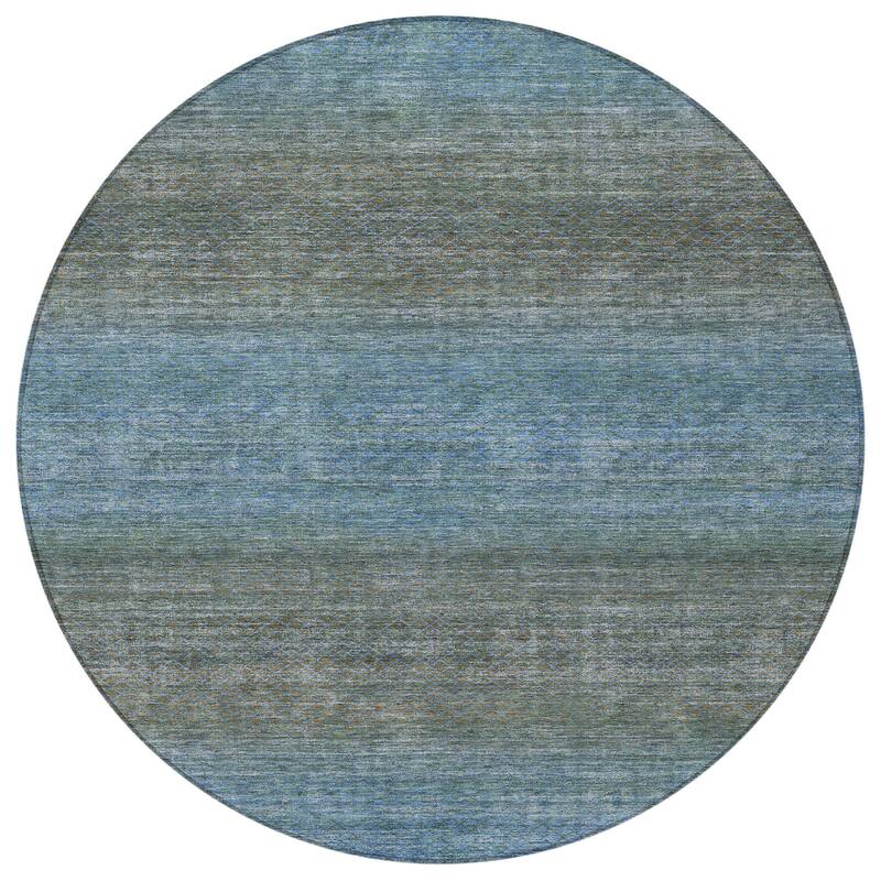 HomeRoots Geometric Transitional Rectangle Outdoor Rug
