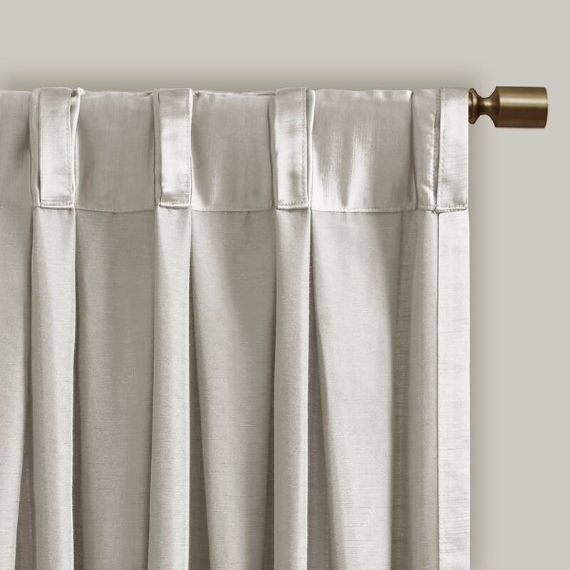 Pleat Curtain Panel with Tieback (Single) 52x84"