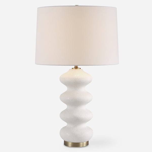 slide 2 of 7, Uttermost Liora White Table Lamp - 26.25" H X 16" W X 16" D