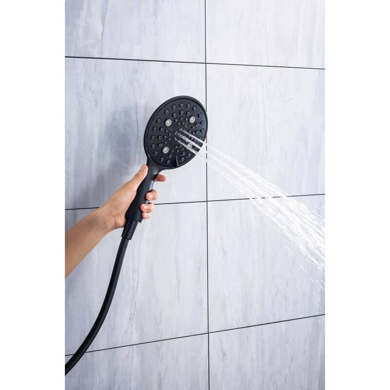 6 In. Detachable Handheld Shower Head Shower Faucet Shower System