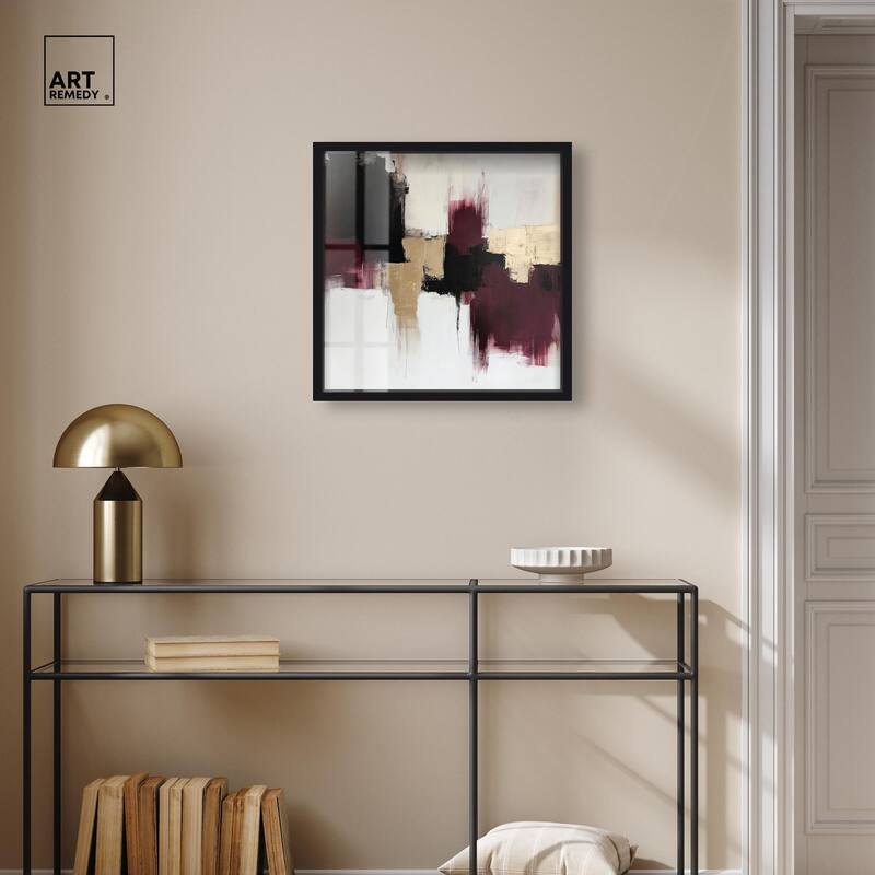 Golden Dusk III Shadowbox by Art Remedy
