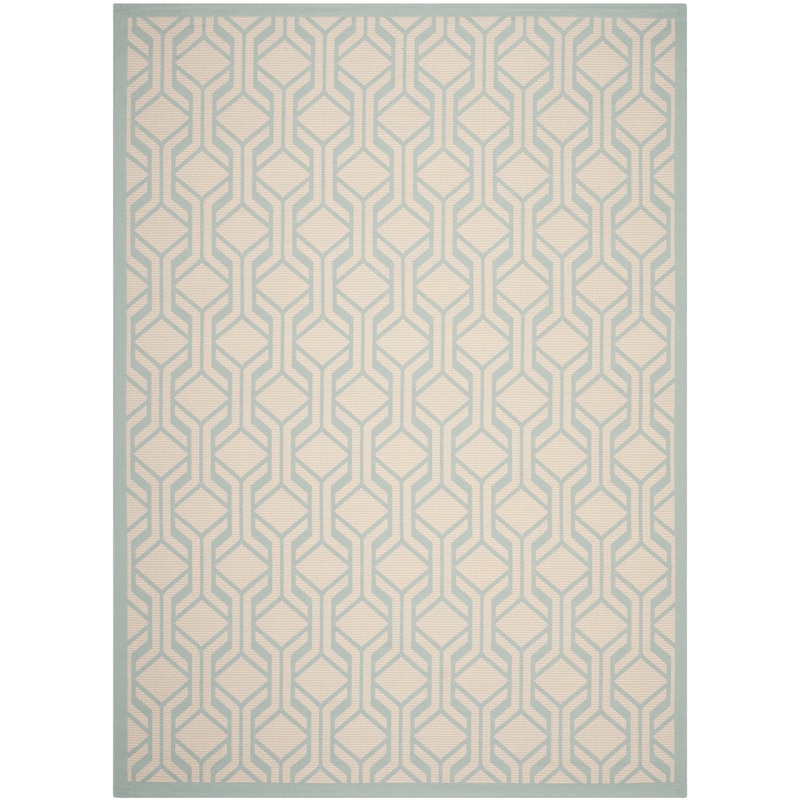 SAFAVIEH Courtyard Annunzia Indoor/ Outdoor Waterproof Patio Backyard Rug