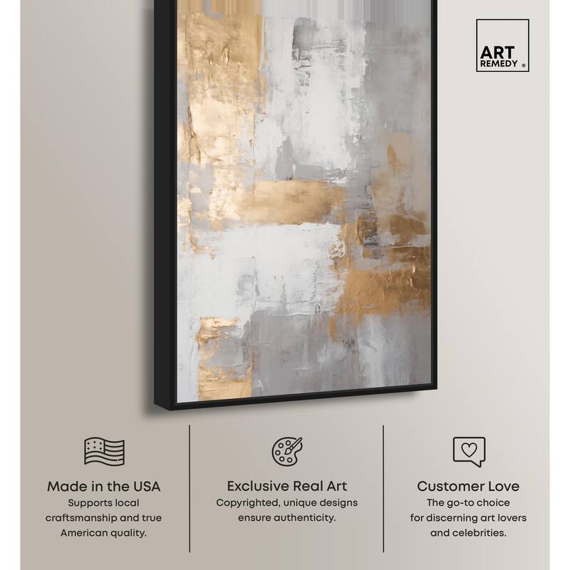 Woven Reminiscence IV Canvas by Art Remedy
