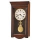 preview thumbnail 2 of 0, Howard Miller Eastmont Grandfather Clock Style Chiming Wall Clock with Pendulum, Vintage, Old World, Classic Design