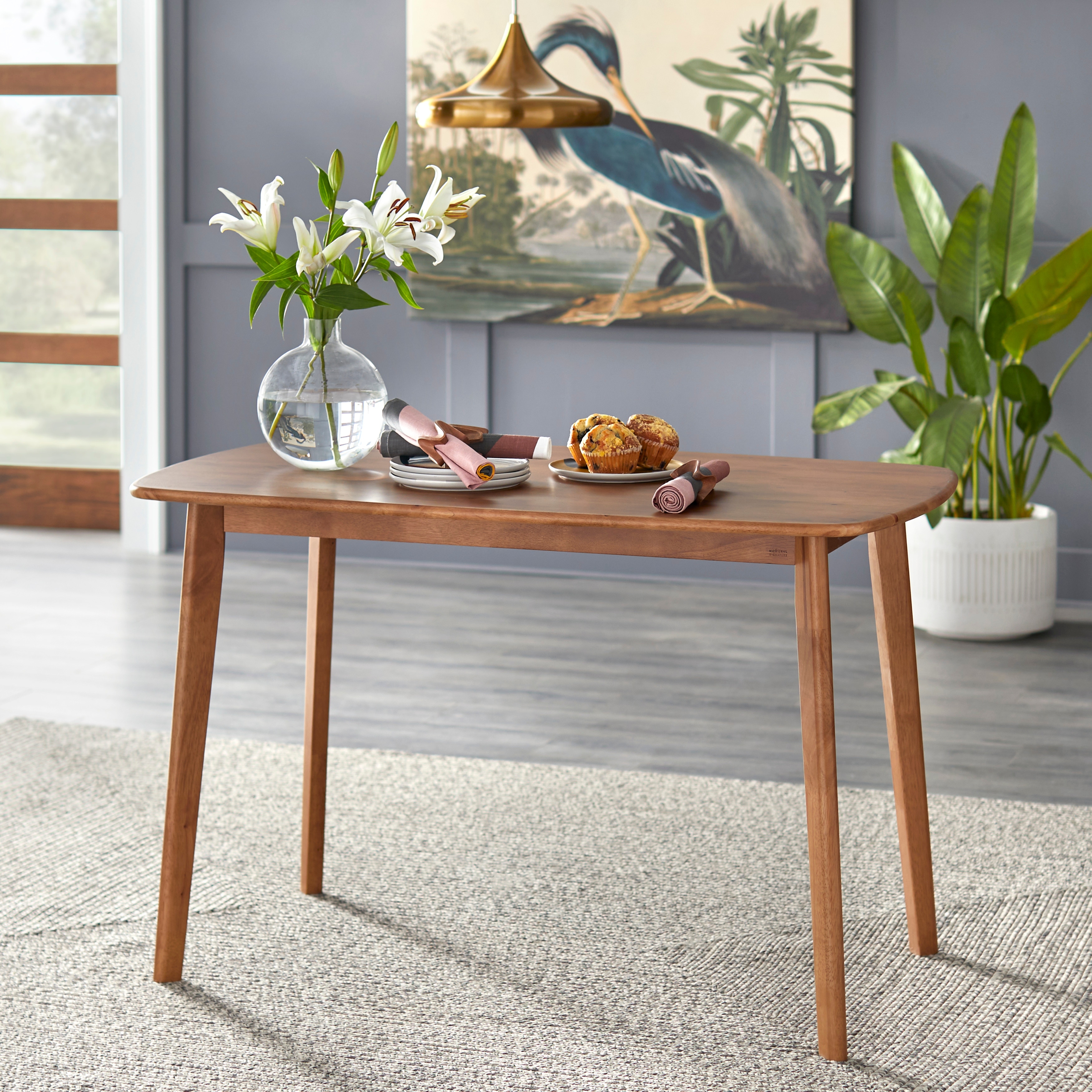 Simple Living Nettie Solid Wood Dining Table