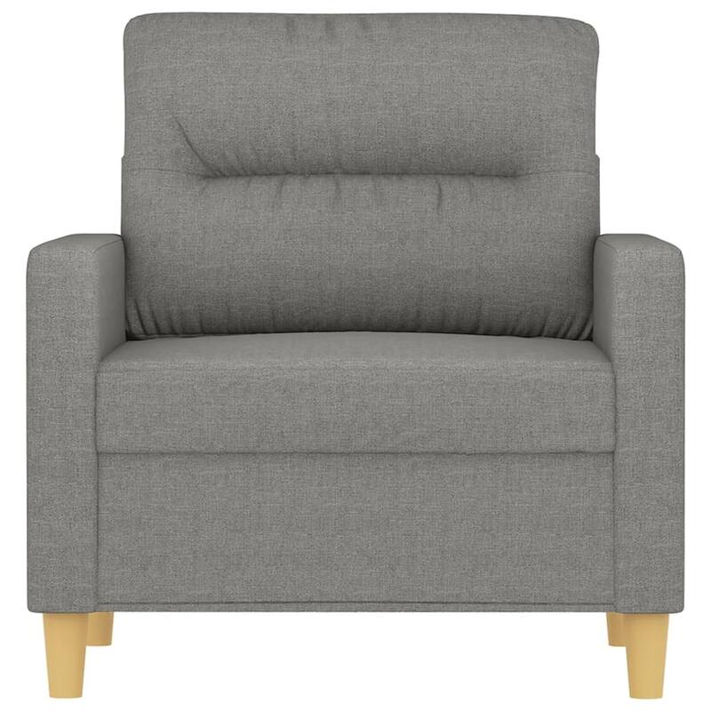 vidaXL Sofa Chair Dark Gray 23.6" Fabric - 30.7" x 30.3" x 31.5"
