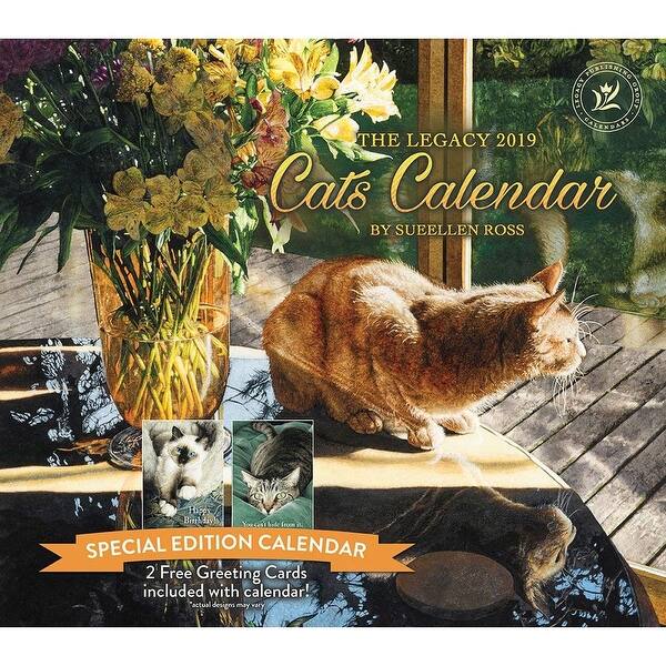Shop 2019 Cat Art Special Edition Wall Calendar By Legacy