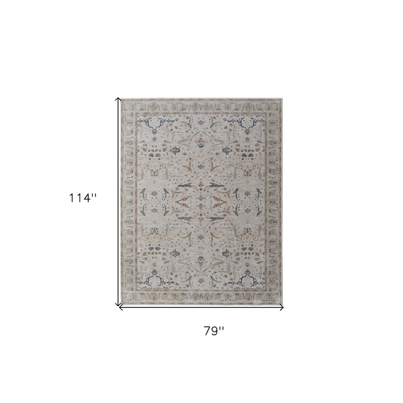 HomeRootsIkat Bohemian Rectangle Area Rug