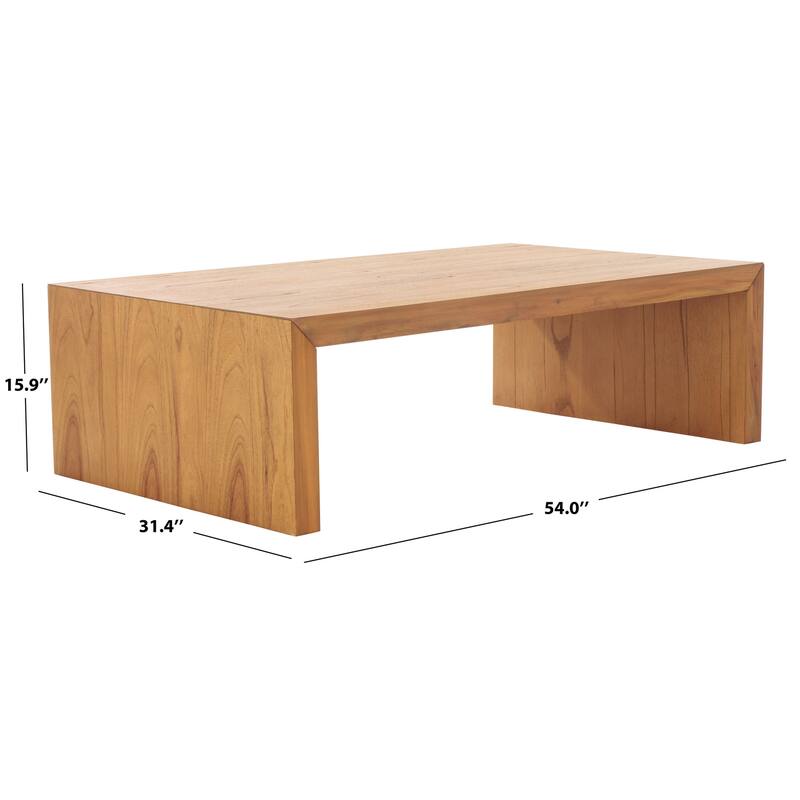 SAFAVIEH Couture Tawney Rectangle Coffee Table - 54"W x 31"D x 16"H
