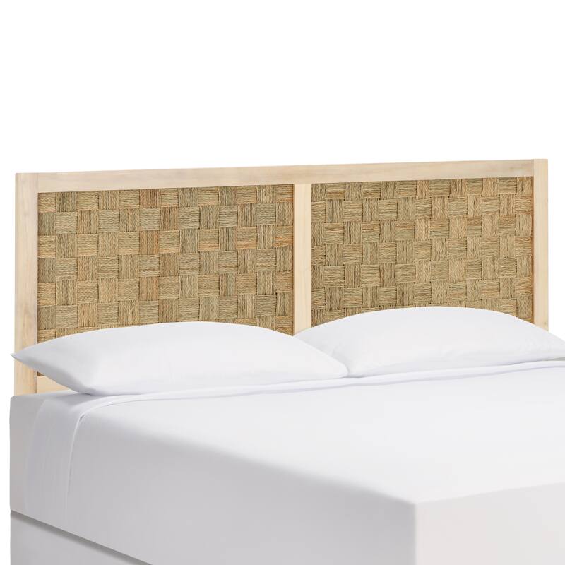 SAFAVIEH Home Halvor Natural Rattan Headboard