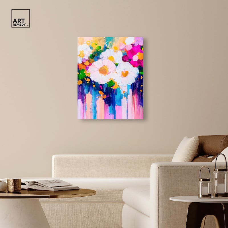 Contrast of Purity II Canvas by Art Remedy, Gallery Wrapped