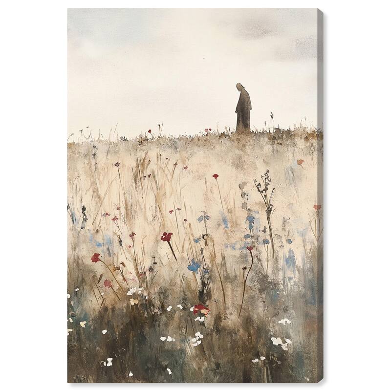 Ambling Monk Canvas by Art Remedy, Gallery Wrapped - 20" x 30"
