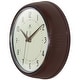 preview thumbnail 56 of 193, Infinity Instruments Round Retro Kitchen Wall Clock by Infinity Instruments