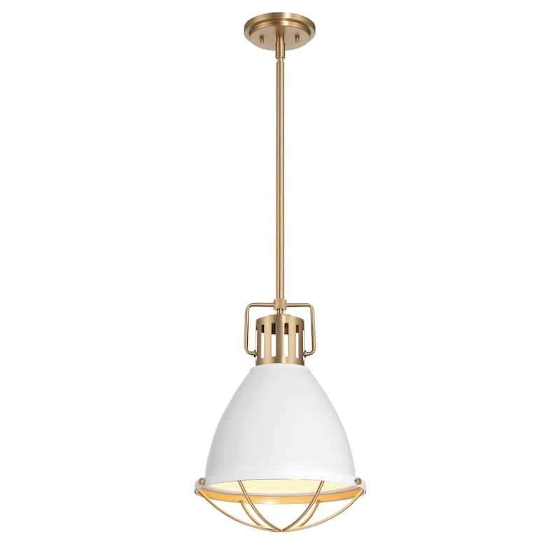 Kent Caged Metal Ceiling Light - 12.7"L x 12.7"W x 17.3"H