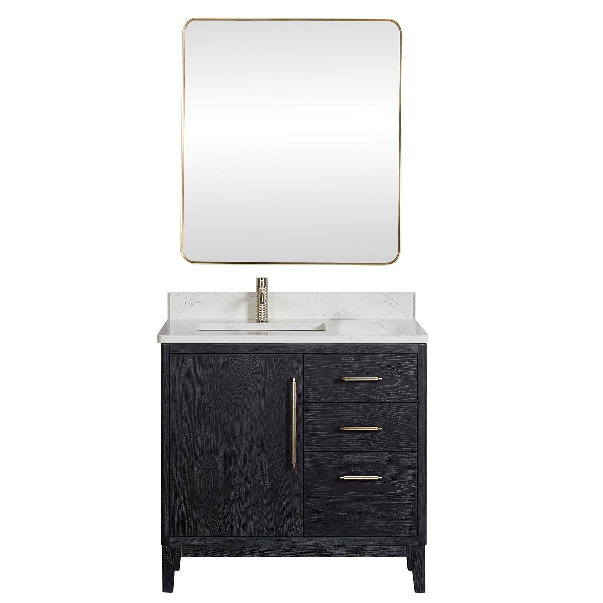 Option Fir Wood Black