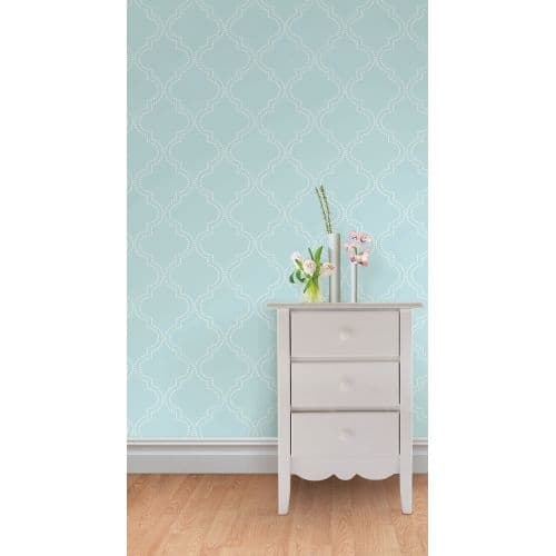 Shop Brewster Quatrefoil Peel And Stick Wallpaper Quatrefoil Wall