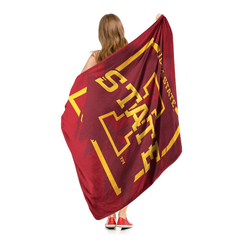 Dimensional - Iowa State Micro Raschel Throw