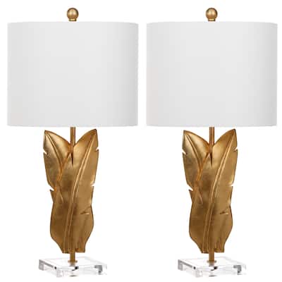 SAFAVIEH Lighting Mirja 26-inch Wings Table Lamp (Set of 2) - 13"x13"x25.5" - 13Wx13Dx26H