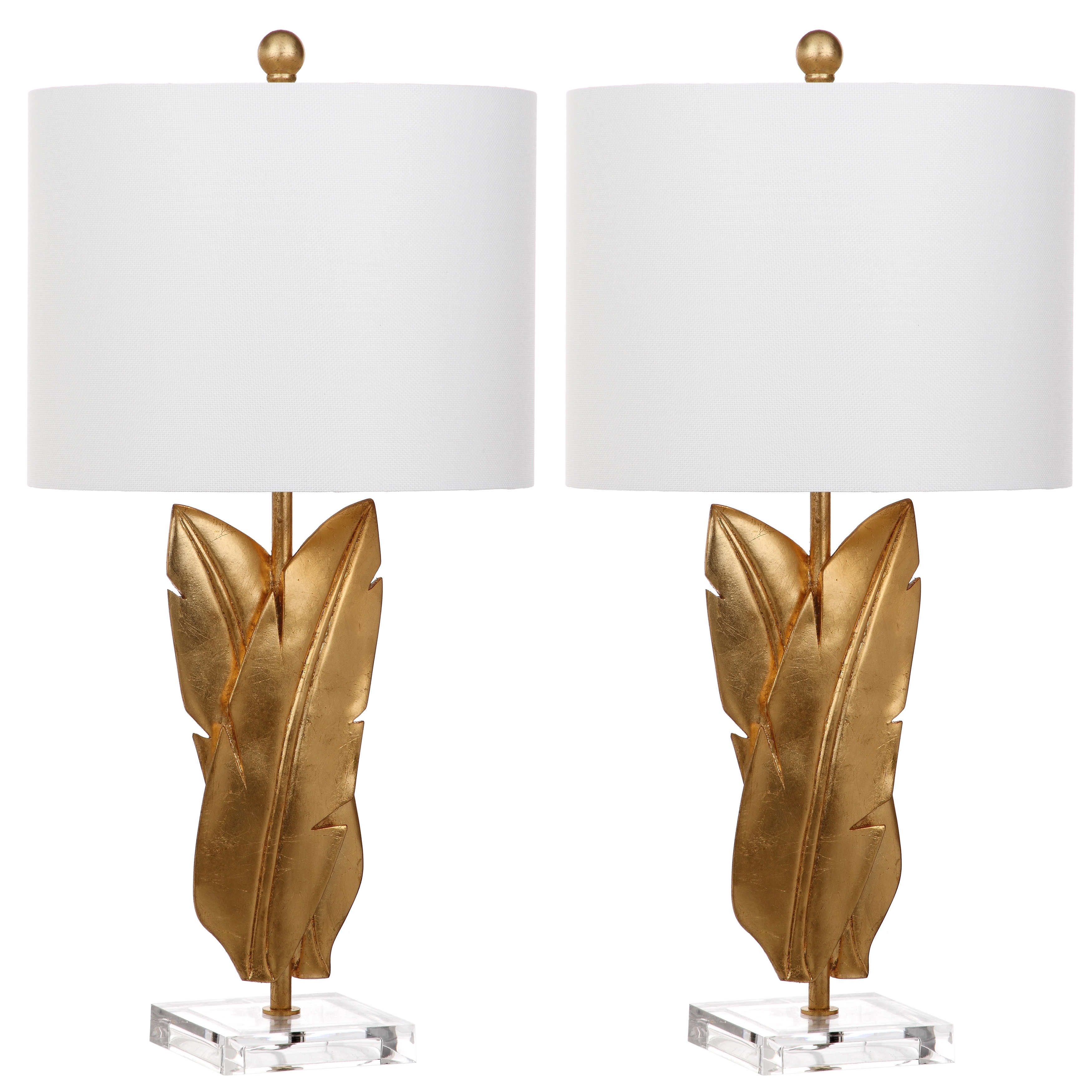 SAFAVIEH Lighting Mirja 26-inch Wings Table Lamp (Set of 2) - 13"x13"x25.5" - 13Wx13Dx26H