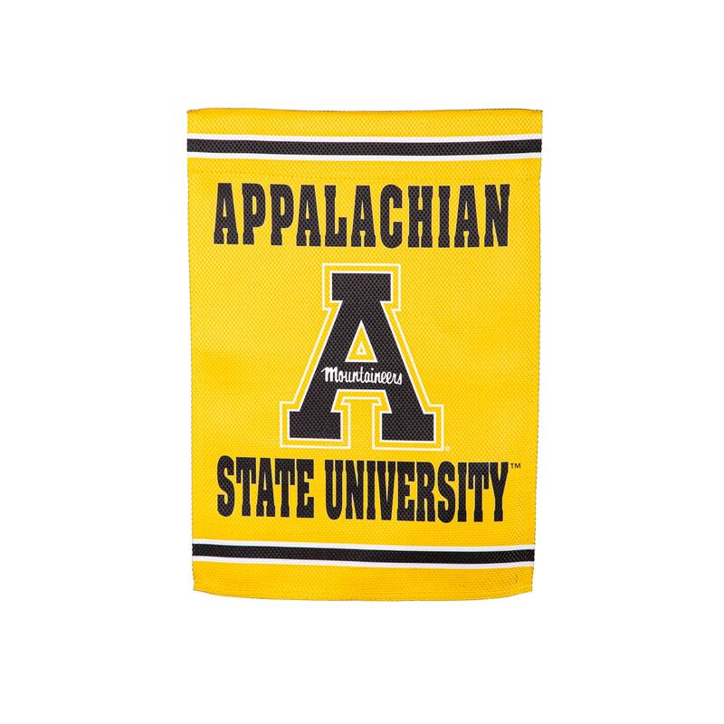 Embossed Suede Flag, Garden Size, Appalachian State