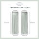 preview thumbnail 6 of 31, ATI Home Loha Light Filtering Pinch Pleat Curtain Panel Pair