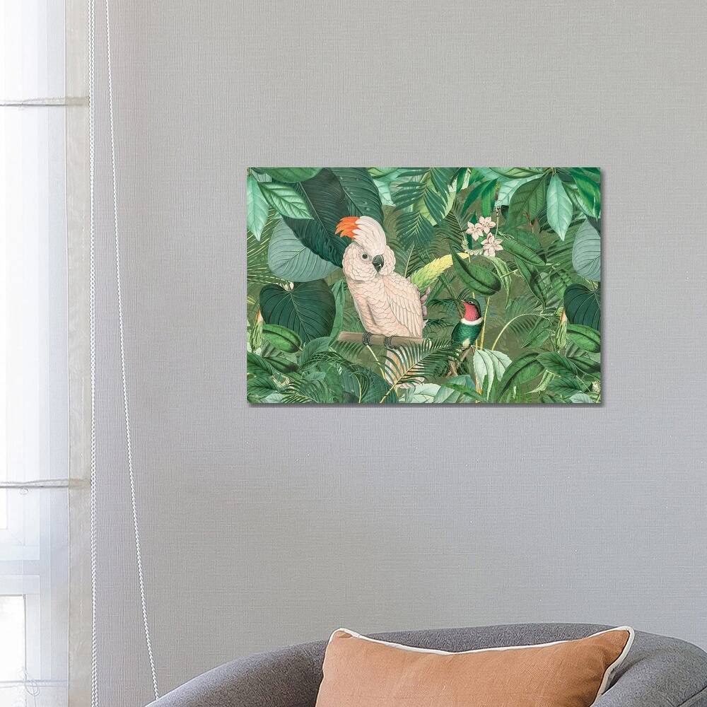 iCanvas "Jungle Friends" by Andrea Haase Canvas Print