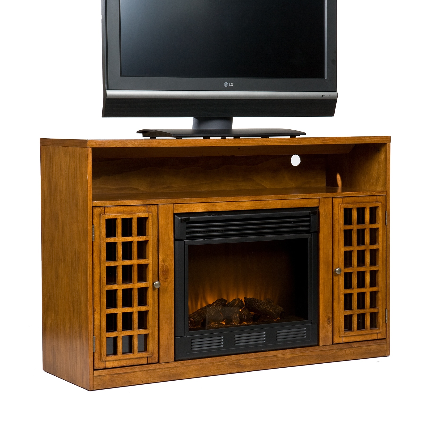 Shop Southern Enterprises Fe9302 Narita Media Electric Fireplace