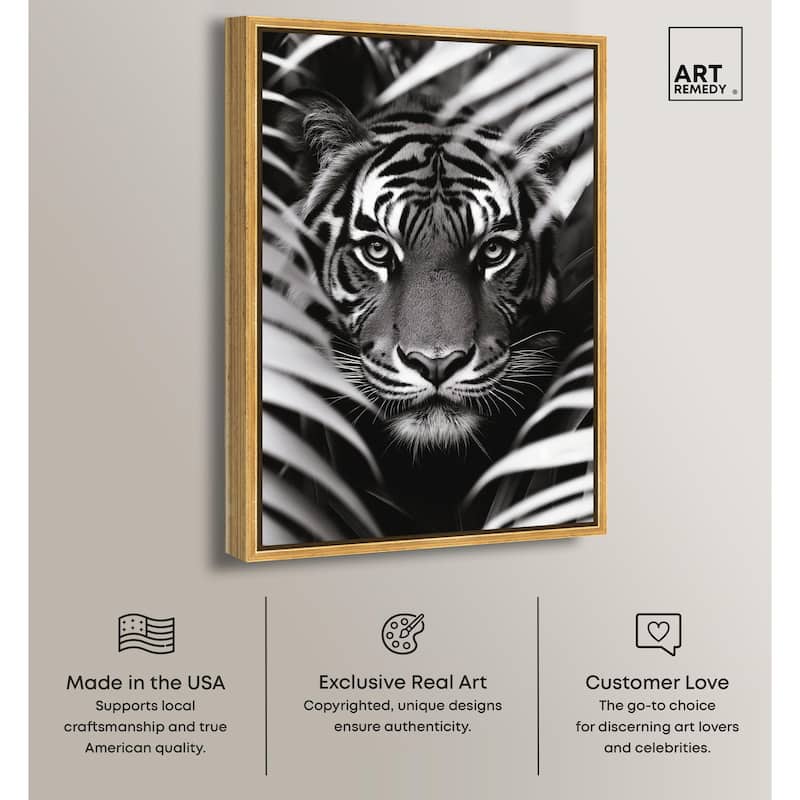Hunter's Eyes Canvas by Art Remedy