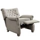 preview thumbnail 4 of 3, Tufted Push Back Lounge Chair Sofa