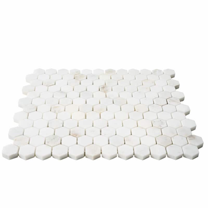 Royal Umbra Marble 1" x 1" Honeycomb Polished Mosaic Tile