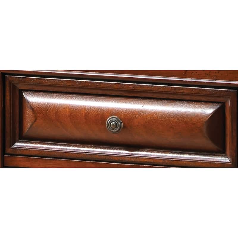 LaVita 3-drawer Wood Nightstand