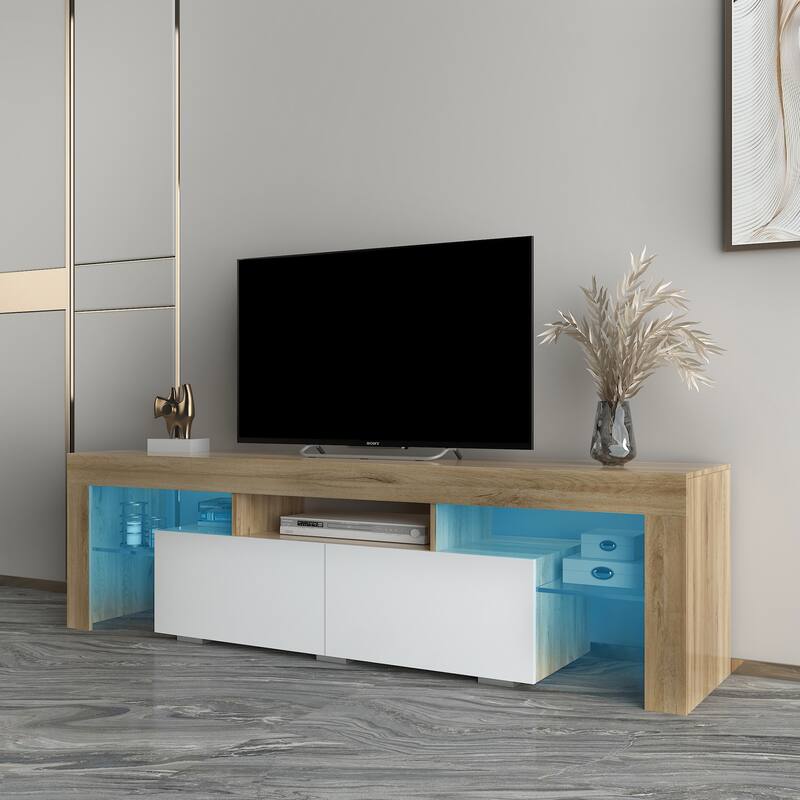 60-Inch Modern TV Stand with RGB light