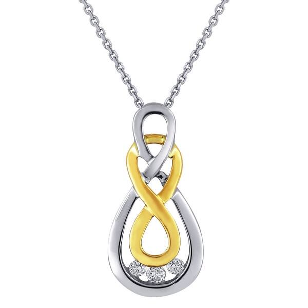 Small Infinity Symbol Charm in 14k Pink Gold Small Infinity Symbol Charm in 14k Pink Gold
