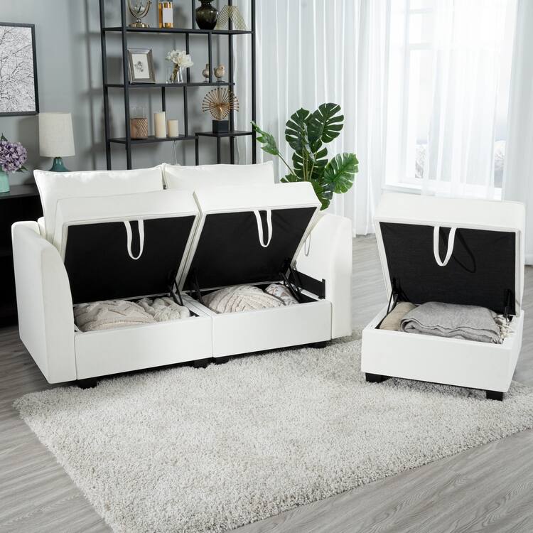 Modern Modular DIY Collection - Sturdy Wooden Frame - Versatile & Stylish Furniture for Living Room Bedroom