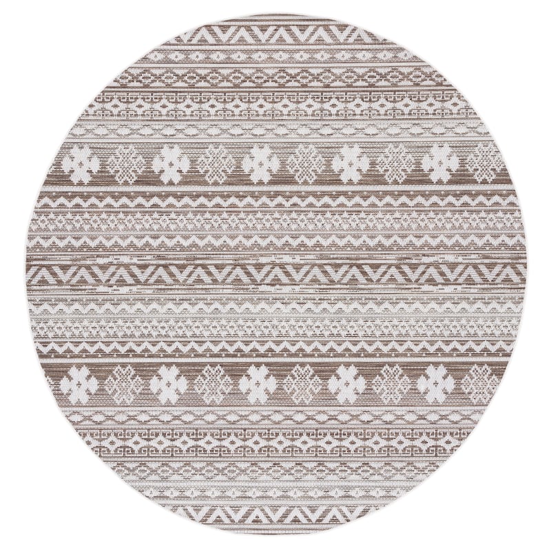 SAFAVIEH Havana Kosumo Geometric Indoor/ Outdoor Waterproof Rug
