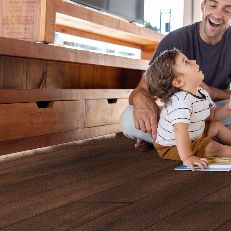 Ackland AKVHR7X48-1020-PL Springwood 7" x 48" Embossed Vinyl Flooring