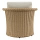 preview thumbnail 23 of 25, Spruce & Spring Patio Fruniture Outdoor Swivel Chair and Side Table