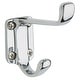 preview thumbnail 9 of 11, Baldwin Estate Double Robe Hook Polished Chrome