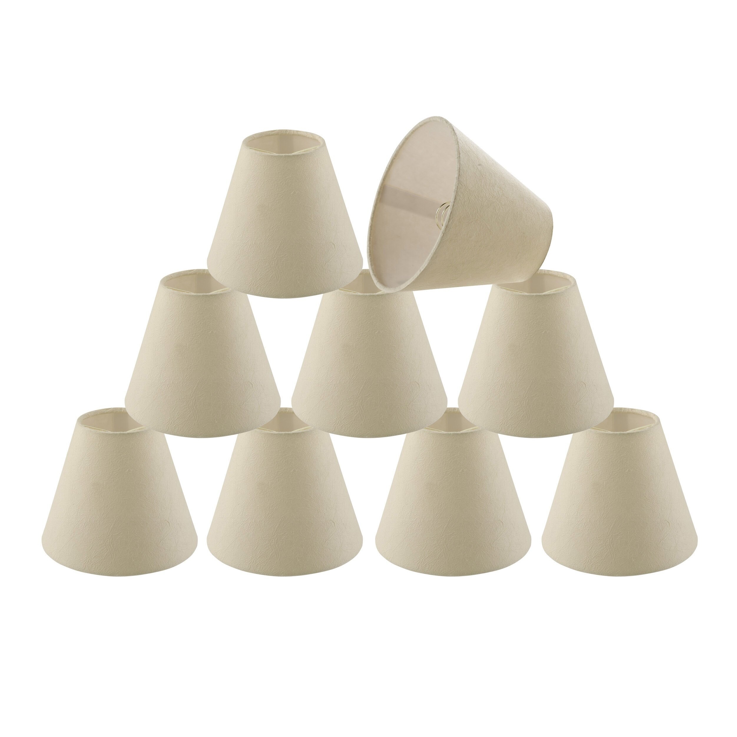 Aspen Creative 30073-6 Small Bell Shape Chandelier Set Clip ON LAMP Shade 6 Pack 3 x 6 x 5 Transitional Design in Pumpkin Gold 6 Bottom Width Aspen Creative 30073-6 Small Bell Shape Chandelier Set Clip ON LAMP Shade 6 Pack 3 x 6 x 5 Transitional Design in Pumpkin Gold 6 Bottom Width