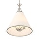 preview thumbnail 9 of 9, Crystorama Lighting Group 564 Broche 4 Light 18" Wide Pendant with