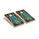 preview thumbnail 1 of 3, Jacksonville Jaguars 2x4 Pro Cornhole Boards - V6 Include Carrying Case