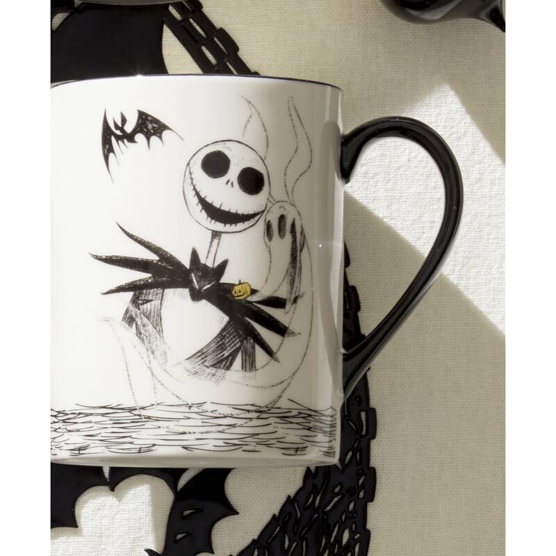 Lenox Nightmare Before Christmas Mugs, Set of 4