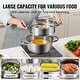 preview thumbnail 4 of 15, VEVOR Steamer Pot, Steamer Pot for Cooking with Stock Pot and Vegetable Steamer